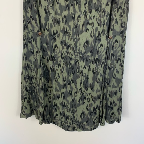 NWT Free People Fake Love Camo Mini Dress Small - Picture 5 of 11